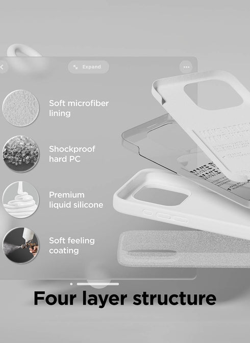 elago iPhone 15 Pro MAX Case Liquid Silicone